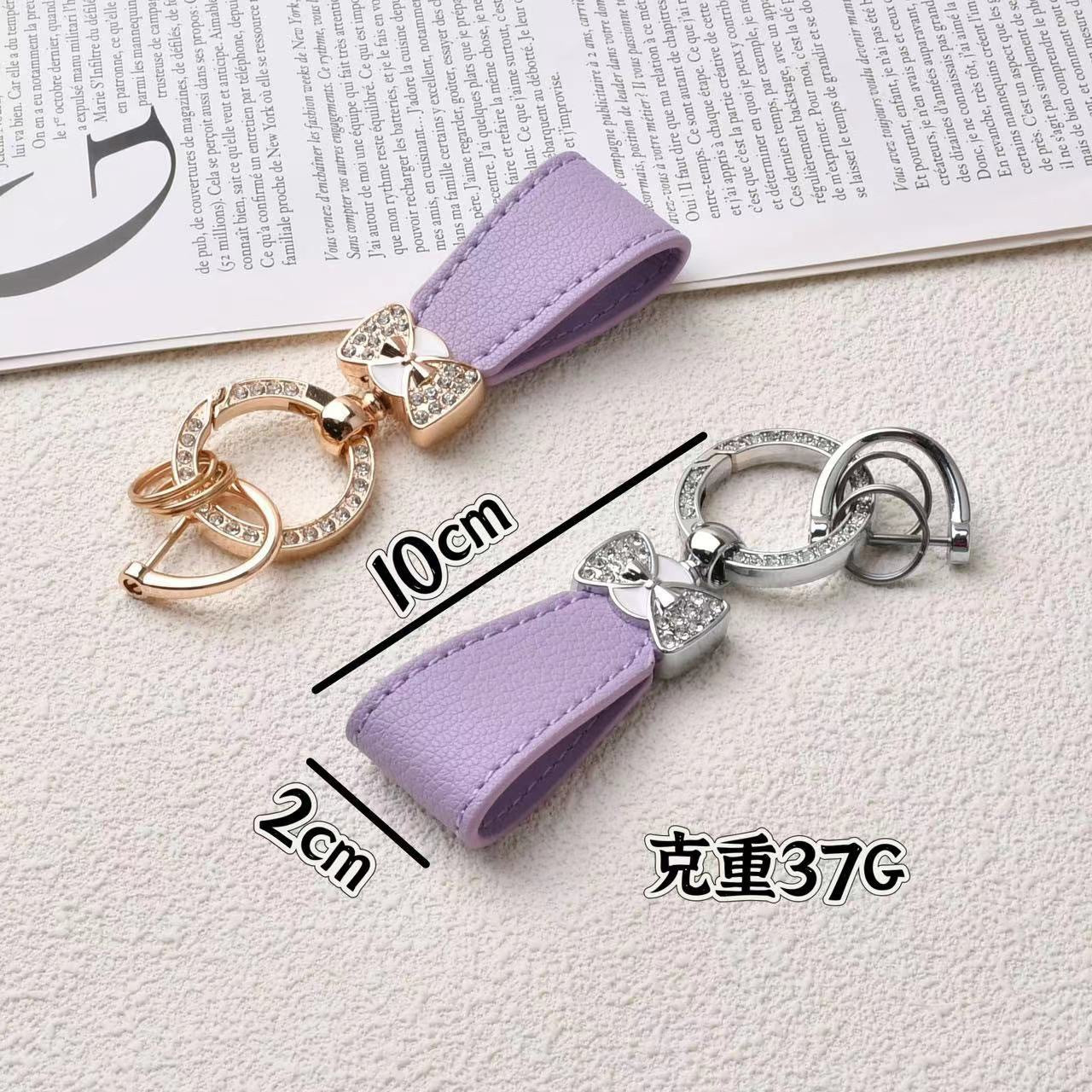 Wholesale Diamond Bow Bracelet Keychain